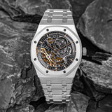Audemars Piguet Royal Oak Double Balance Wheel Openworked Silver