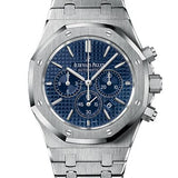 Audemars Piguet Royal Oak 41 Blue Tapisserie Dial Date