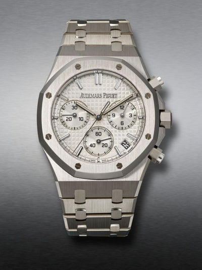 Audemars Piguet Royal Oak 41 Silver White Tapisserie Dial