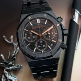 Audemars Piguet Royal Oak 41 Black Ceramic Case and Bracelet