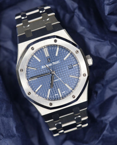 Audemars Piguet Royal Oak 41 Blue Grande Tapisserie Dial