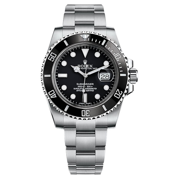 Rolex Submariner Date Black Dial Black Cerachrom Bezel