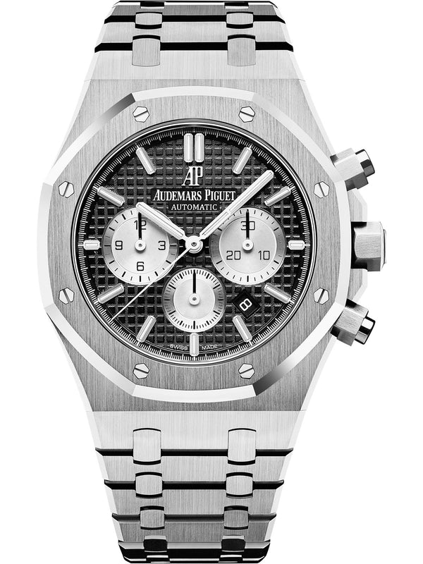 Audemars Piguet Royal Oak Chronograph 41 Black Dial Steel